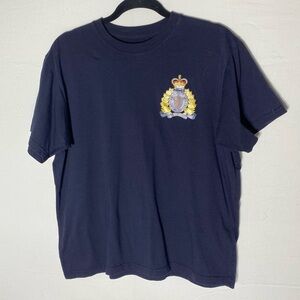 RCMP Navy Blue Crew Neck T Shirt M
